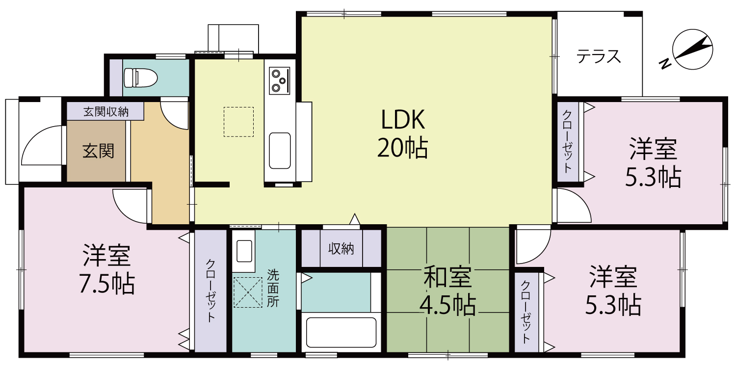 山本8丁目の新築平屋建ての続報です！